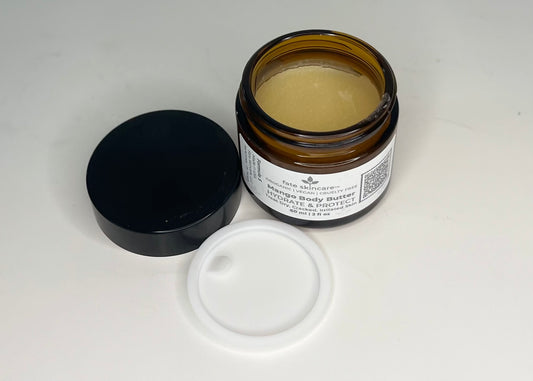 Fate Skincare's Organic Mango Body Butter 2 oz | TSA Approved