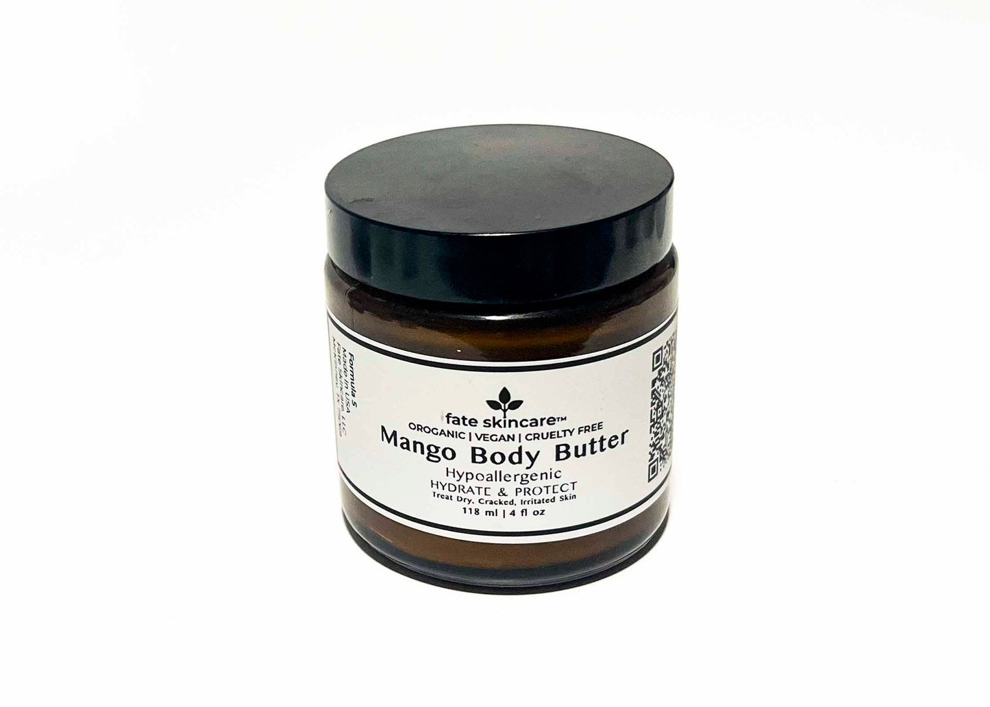 Fate Skincare's Organic Mango Body Butter 4 oz